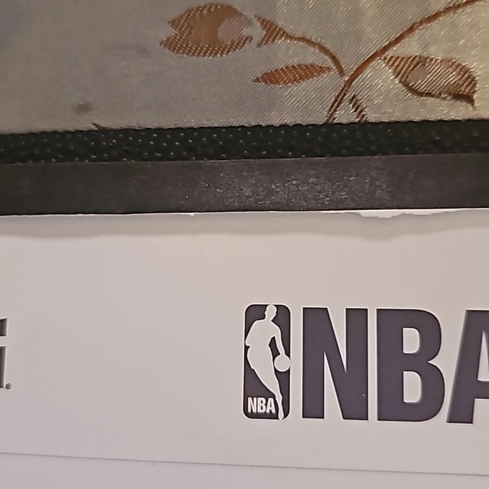 Spalding Official Game Ball NBA Portfolio Folder David Stern Dallas Mavericks